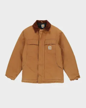 00s Carhartt Beige Heavy Workwear Jacket - S