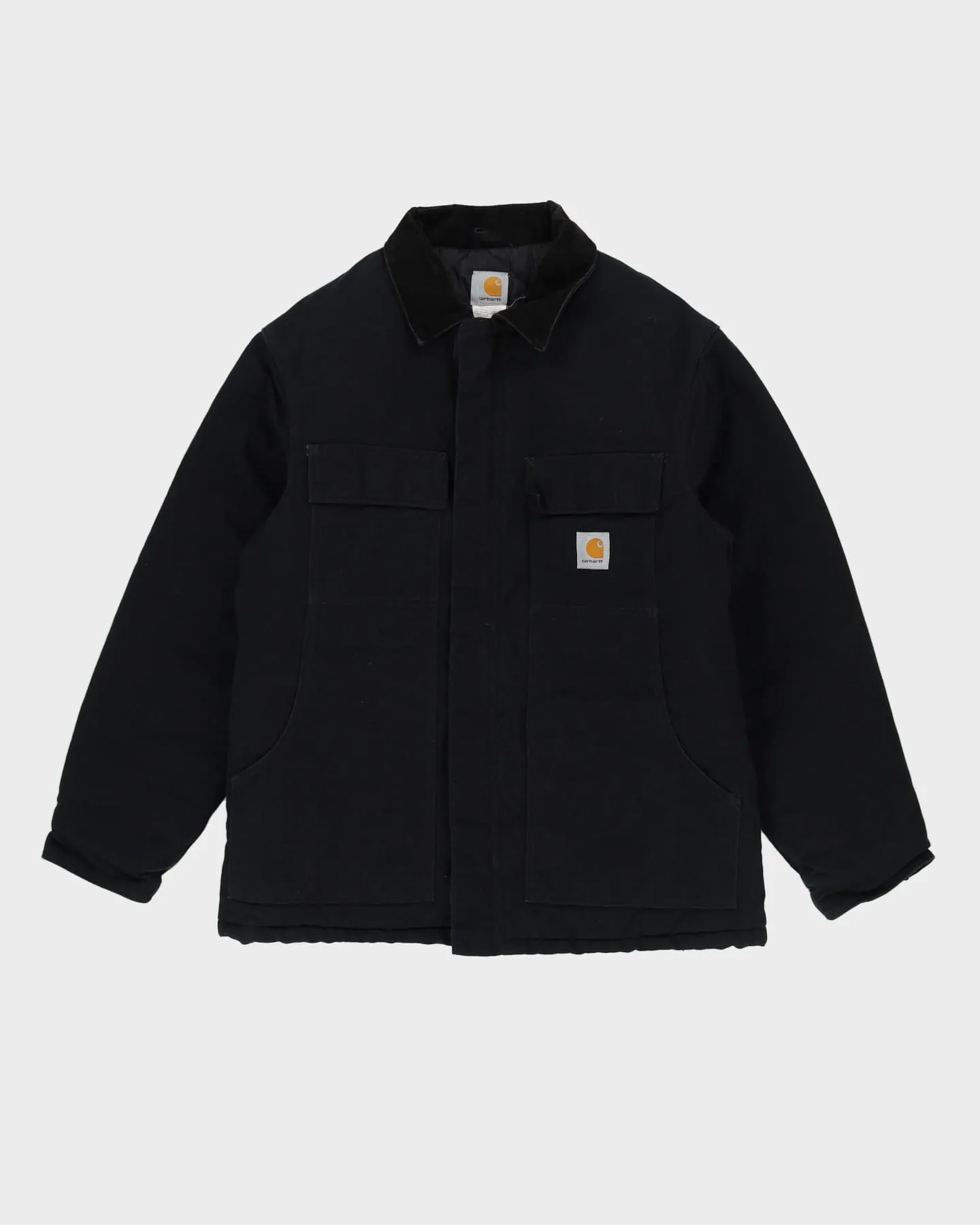 00s Carhartt Black Workwear / Chore Jacket - L