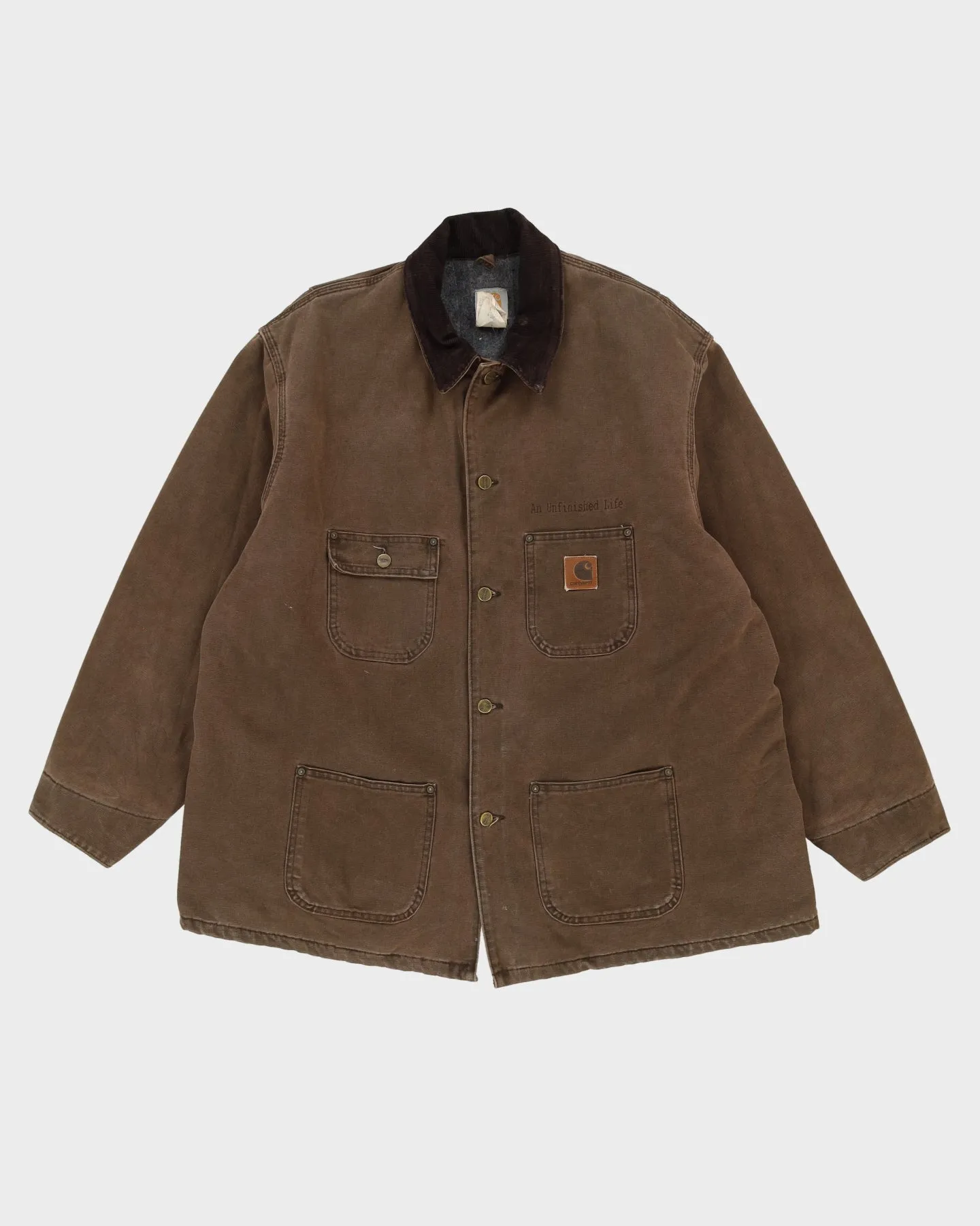 00s Carhartt Brown Workwear Jacket - XXL