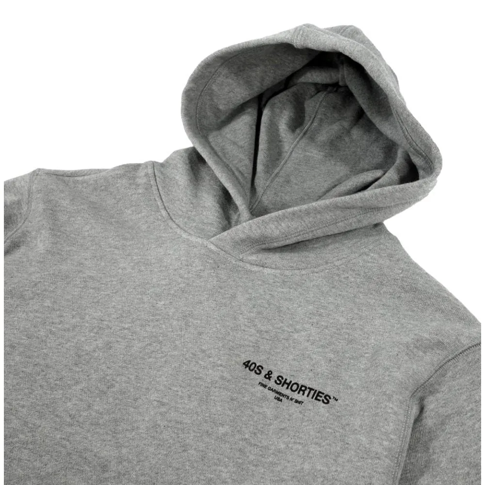 40'S AND SHORTIES CORE HOODIE -GREY