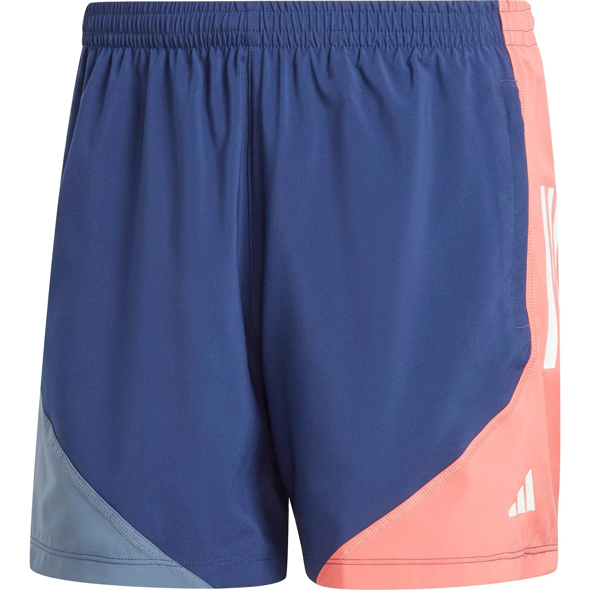 adidas Own The Run 5 Inch Mens Running Shorts - Blue