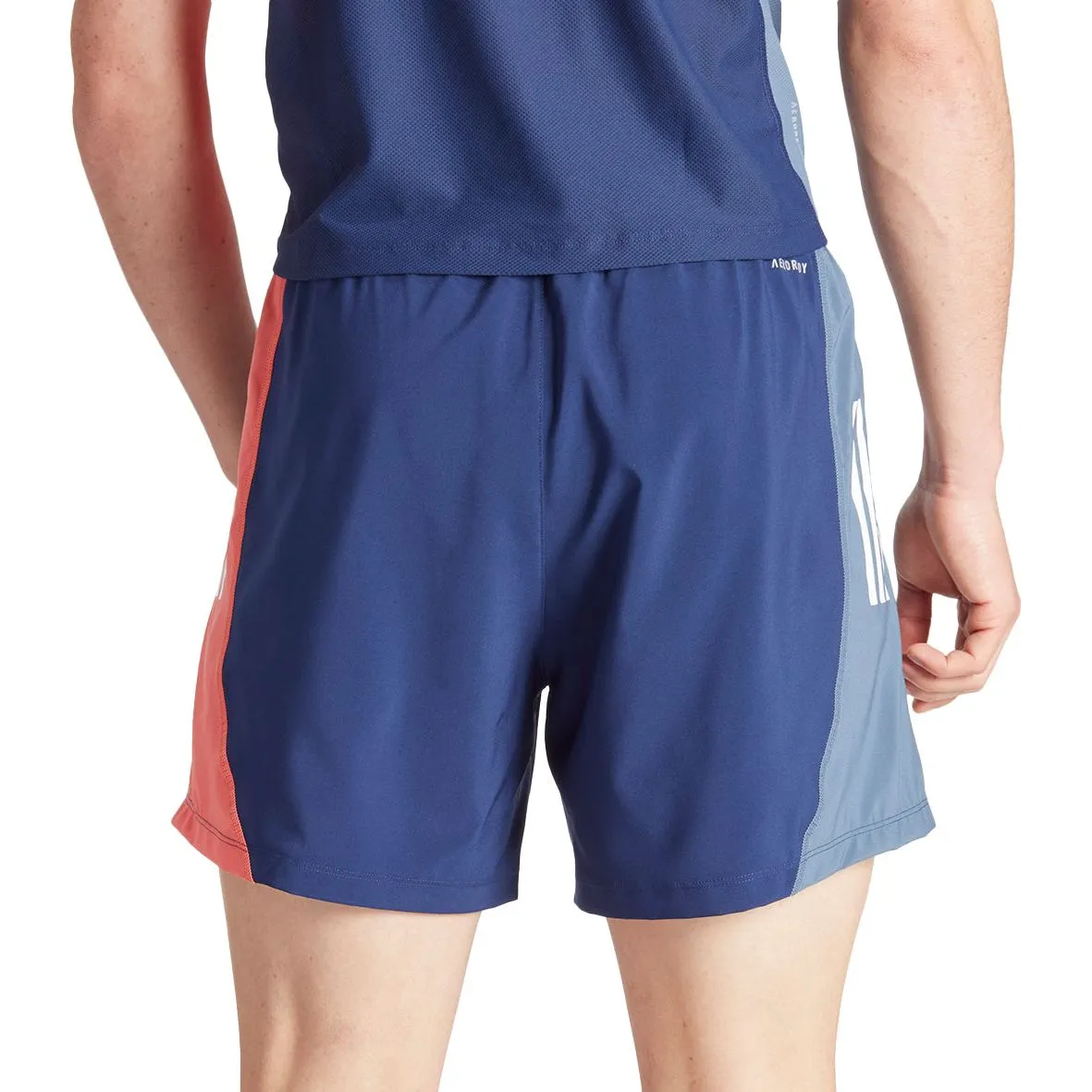 adidas Own The Run 5 Inch Mens Running Shorts - Blue