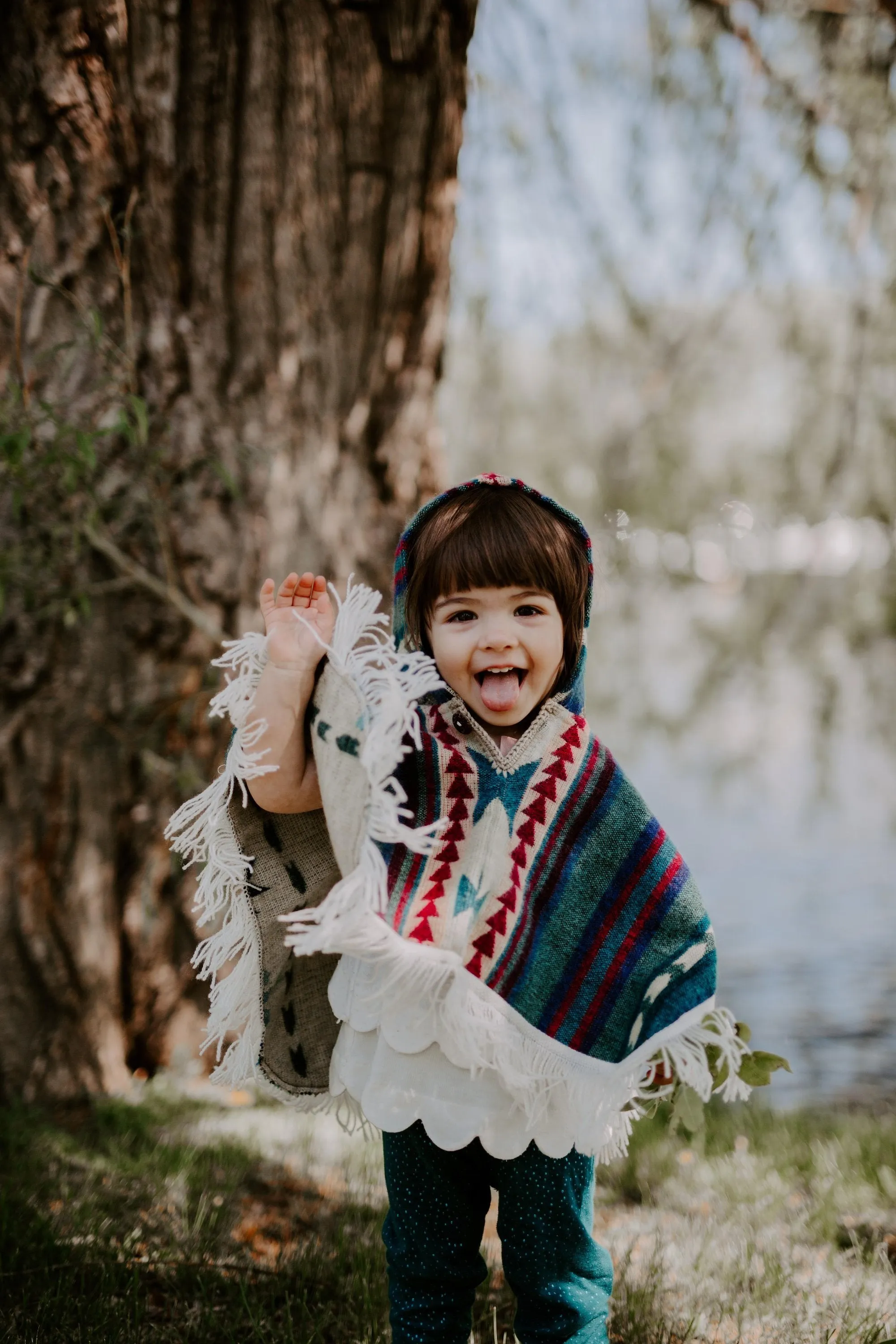 Alpaca Baby Poncho