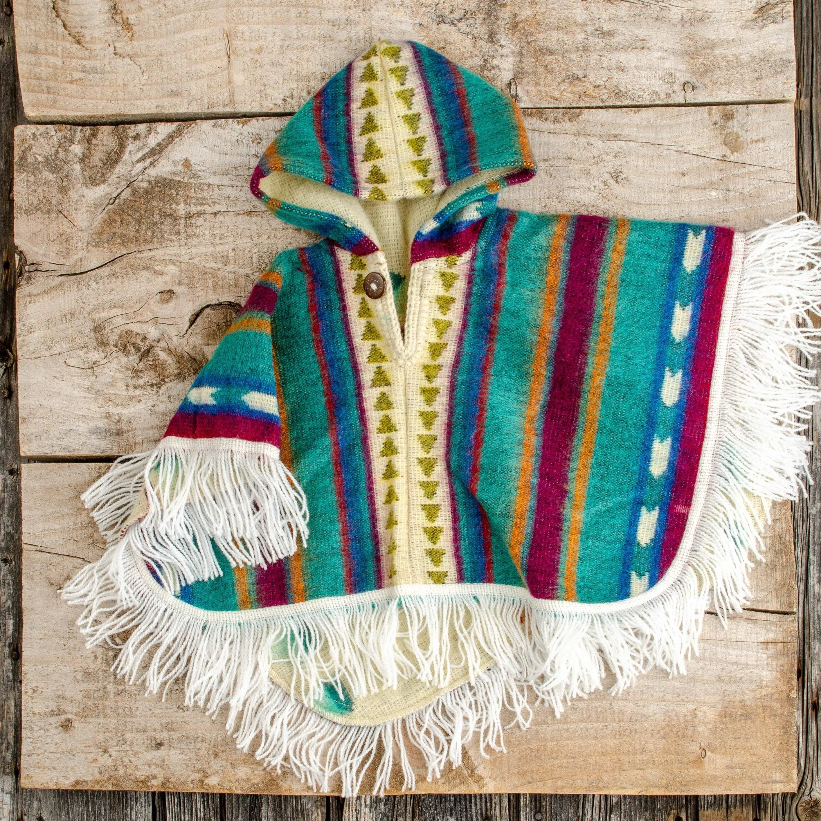 Alpaca Baby Poncho