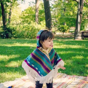 Alpaca Baby Poncho