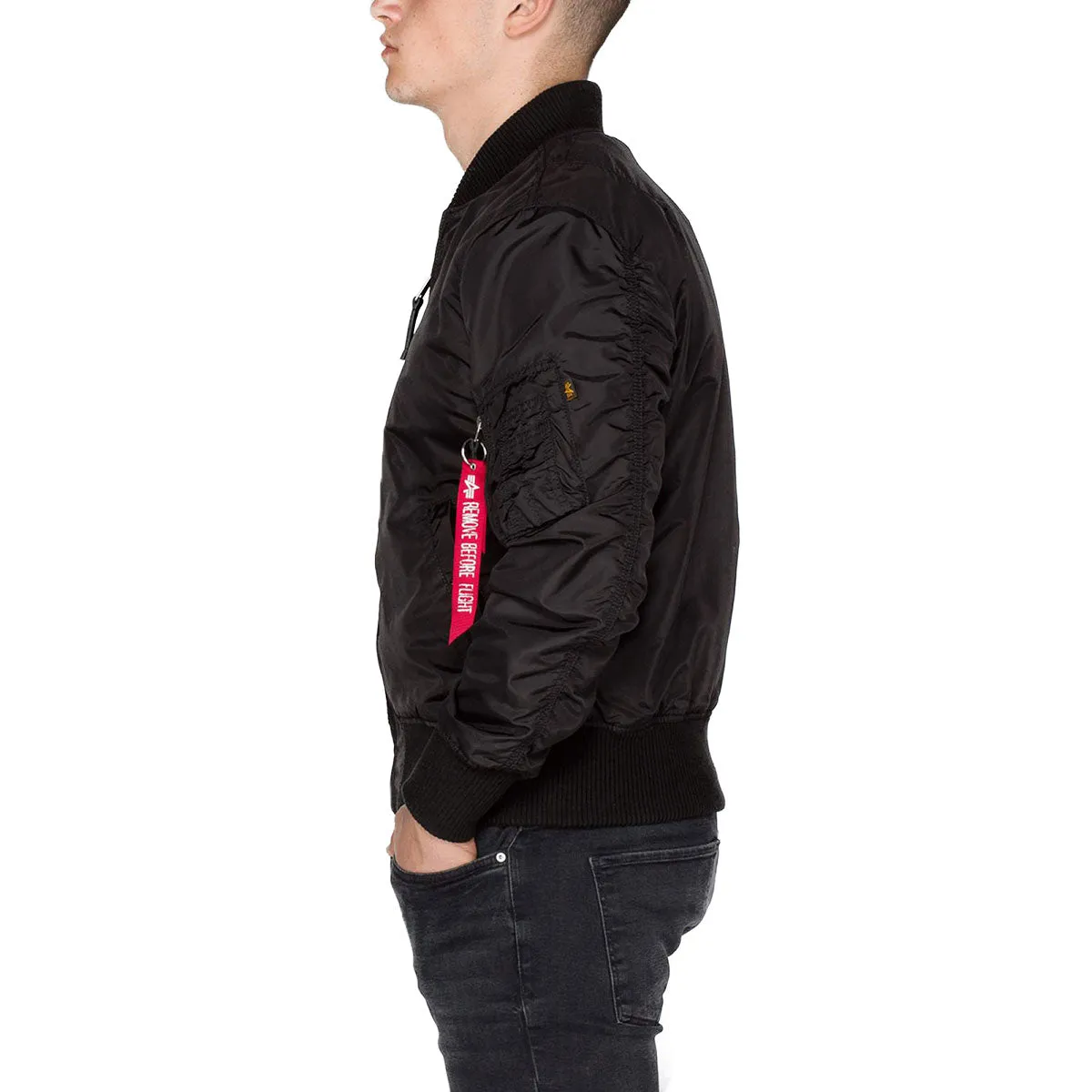 Alpha Industries MA-1 TT Flight Jacket Black