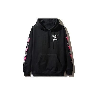 ANTI SOCIAL SOCIAL CLUB X PLAY BOY GUILT HOODIE BLACK