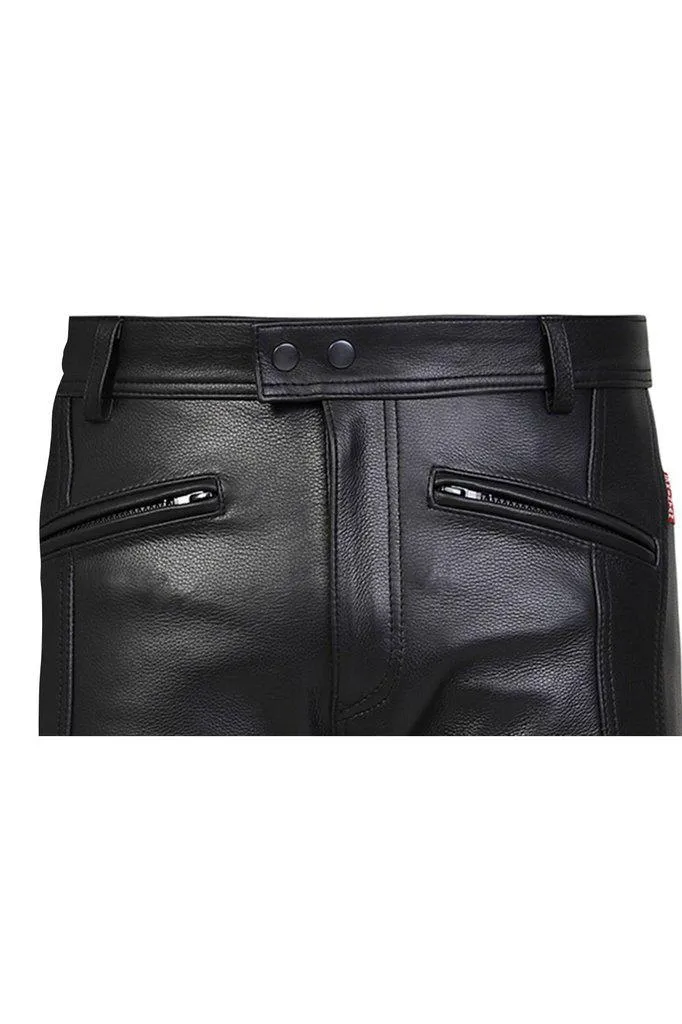 Aragon Leather Motorcycle Trousers