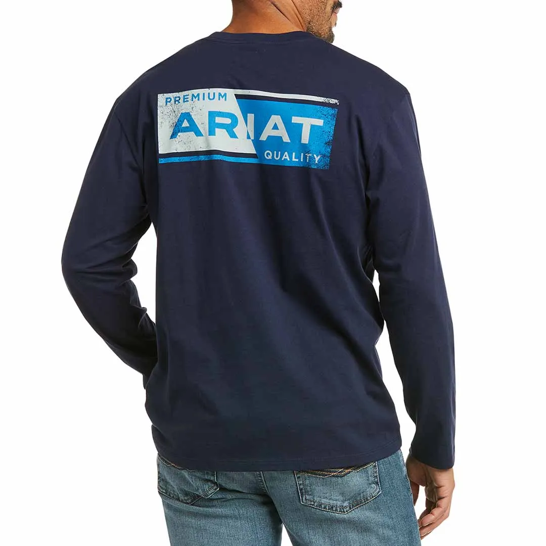 Ariat Men's Logo Graphic Long Sleeve T-Shirt