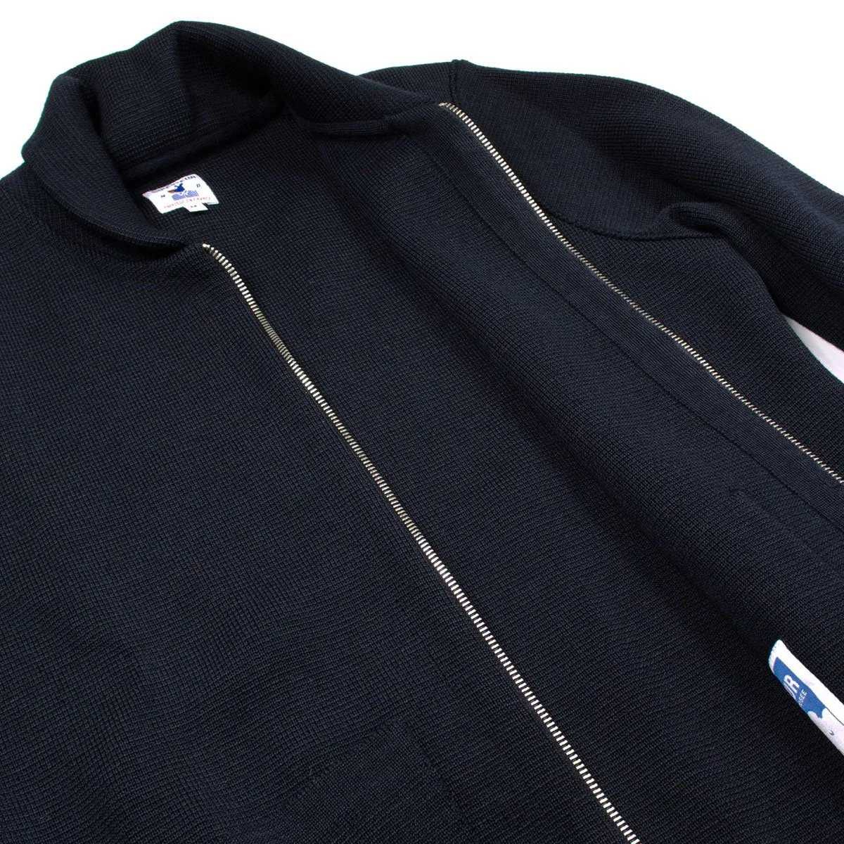 Arpenteur - Roscoff - Navy Wool Milano Knit