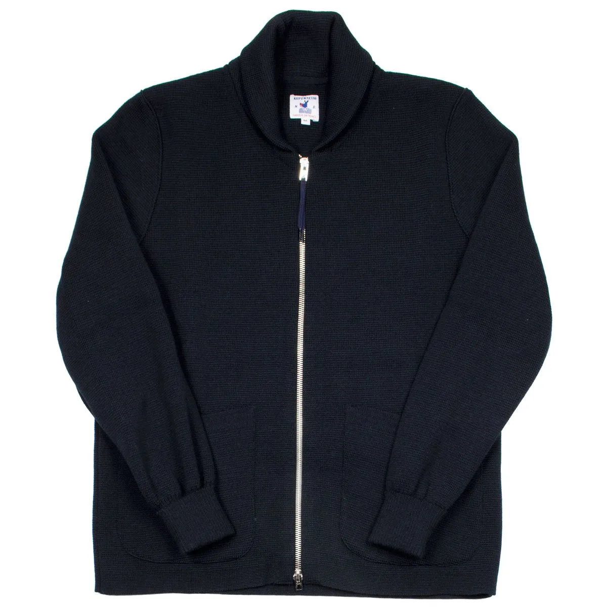 Arpenteur - Roscoff - Navy Wool Milano Knit