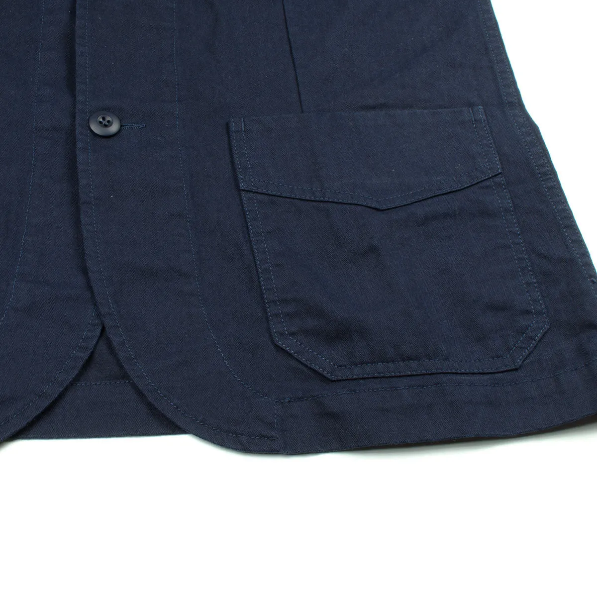 Arpenteur - Villefranche Jacket - Navy Cotton Herringbone