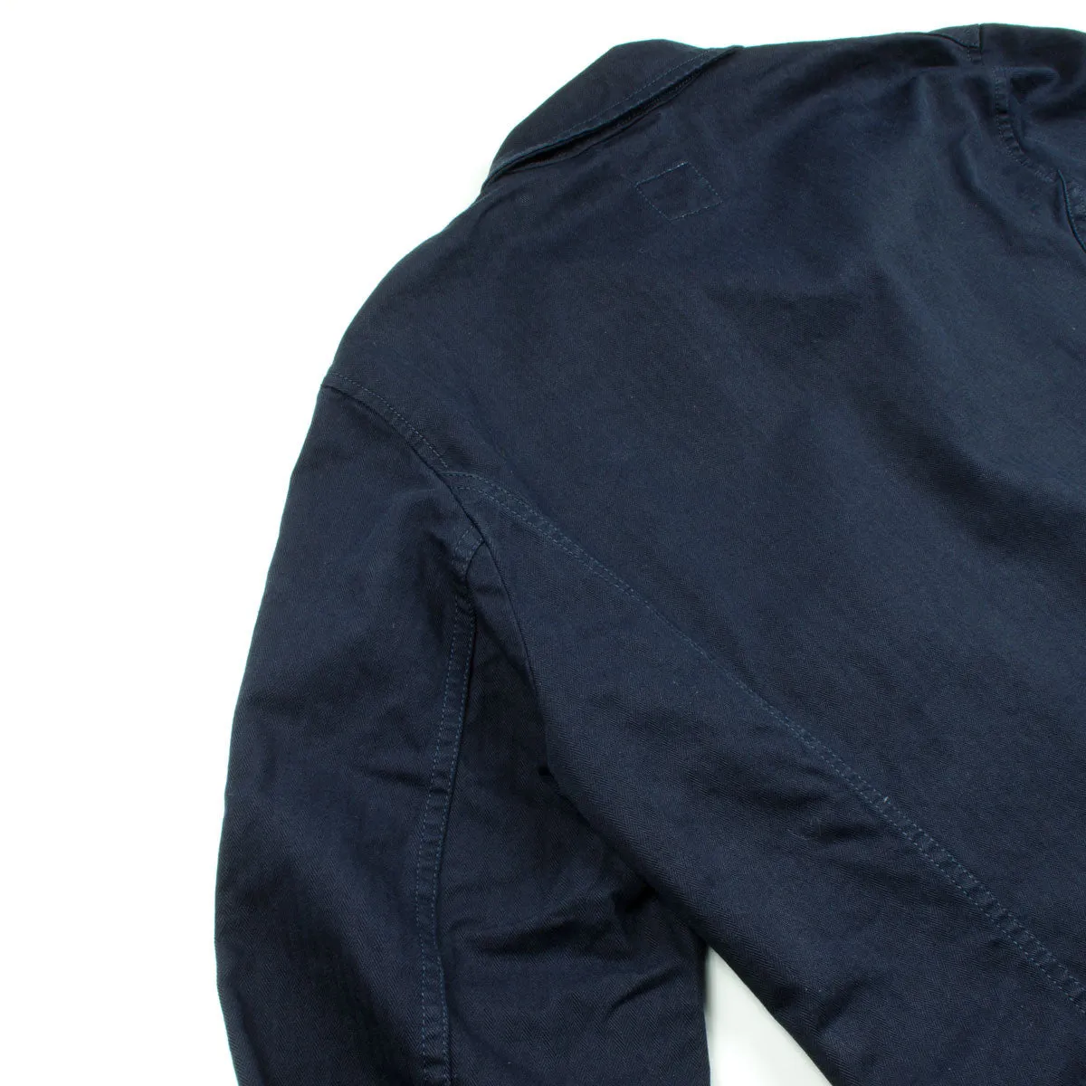 Arpenteur - Villefranche Jacket - Navy Cotton Herringbone