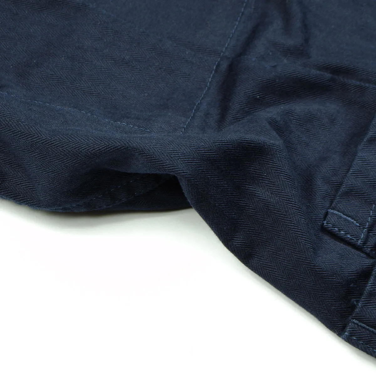 Arpenteur - Villefranche Jacket - Navy Cotton Herringbone