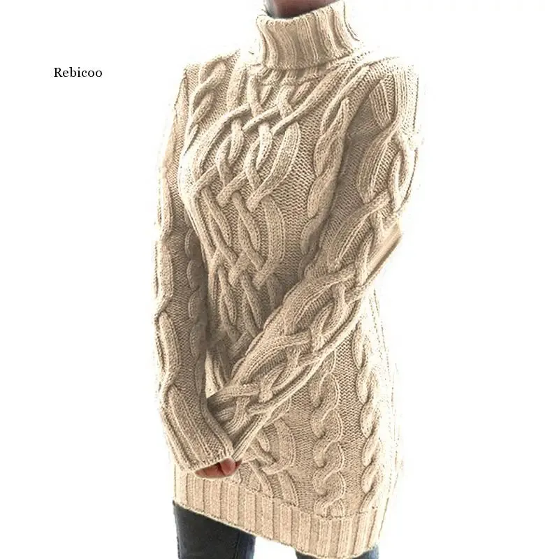 Ashore Shop Womens Autumn and winter thickened lapel retro thick  sweater