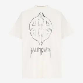 Balenciaga Metal BB Stencil T-Shirt