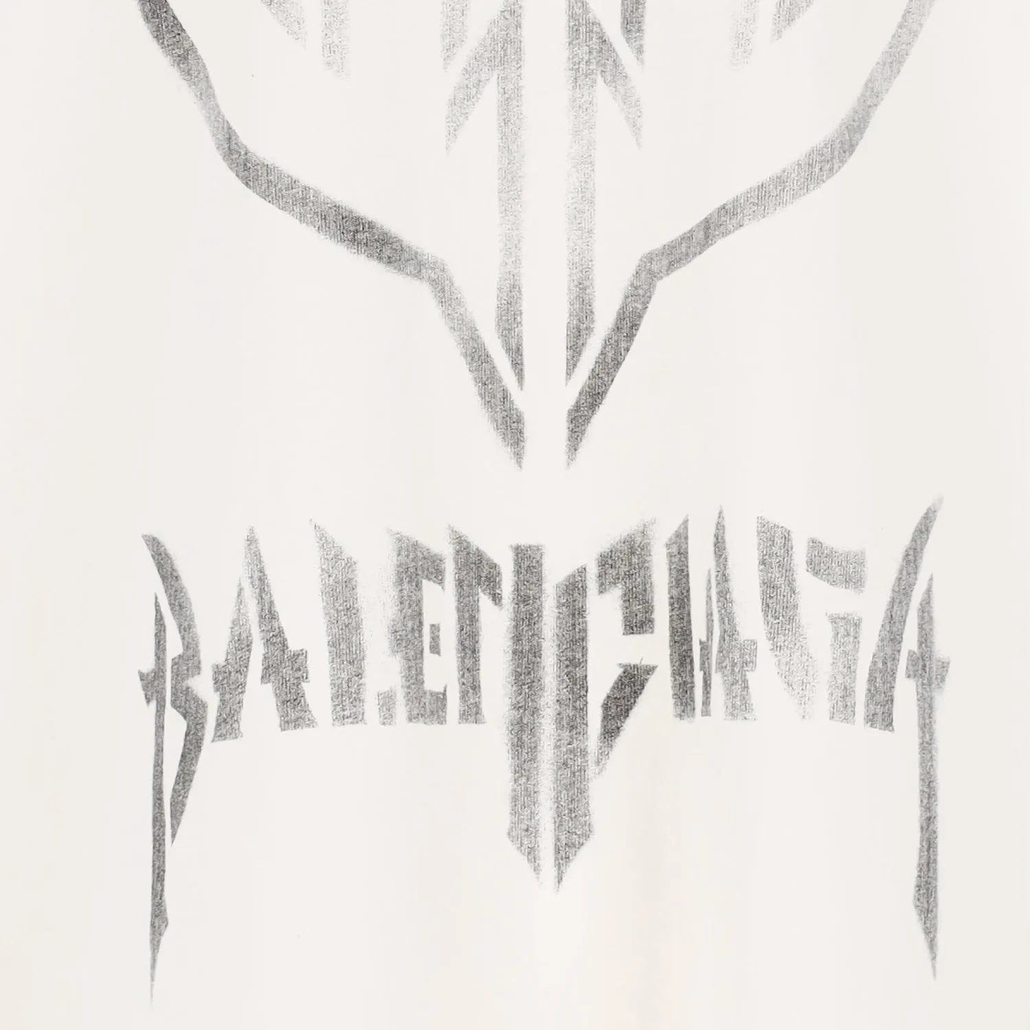 Balenciaga Metal BB Stencil T-Shirt