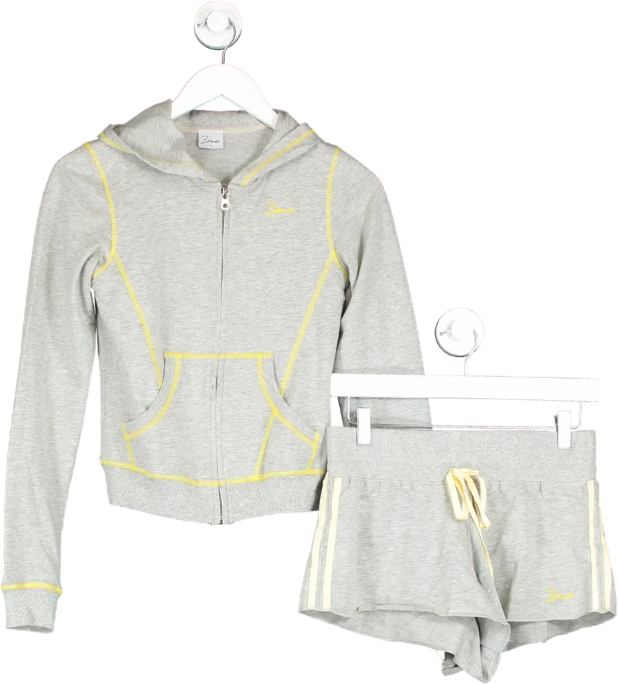 bamba Grey Esprite Jacket And Shorts Set UK S