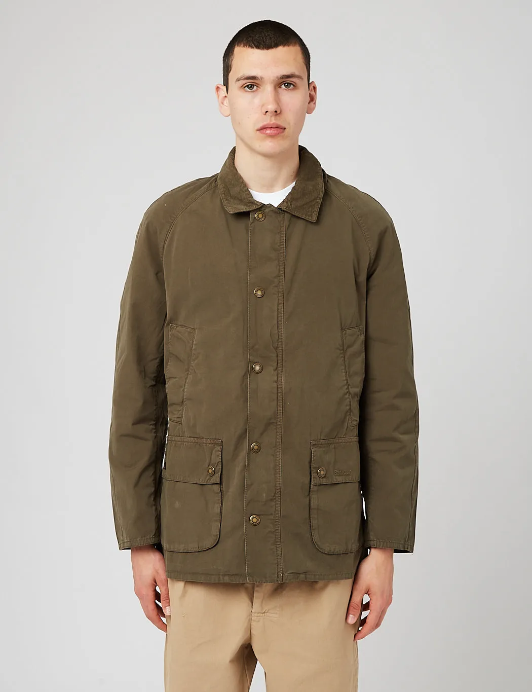 Barbour Ashby Casual Jacket - Olive Green