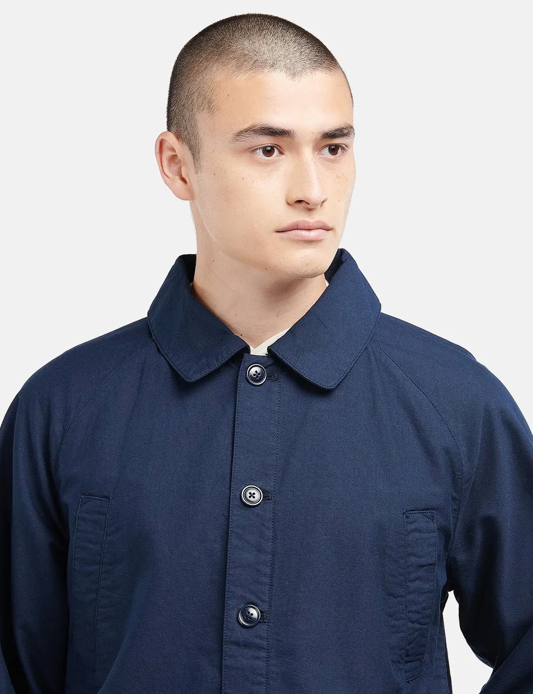 Barbour Oxford Jacket - Navy Blue