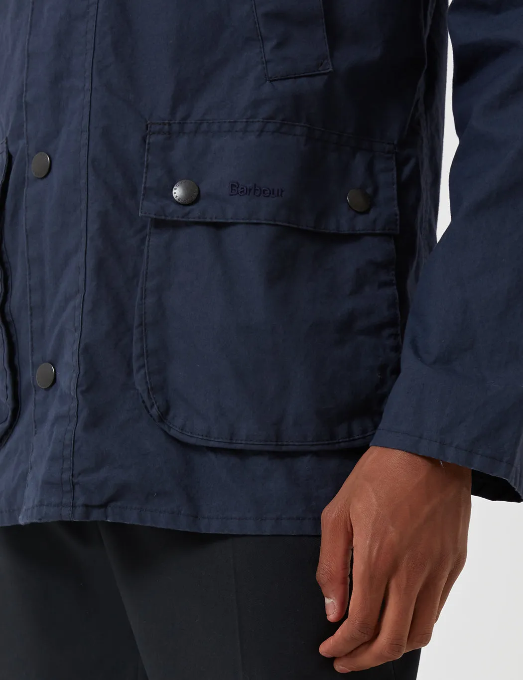 Barbour Washed Bedale (sl) Jacket - Navy