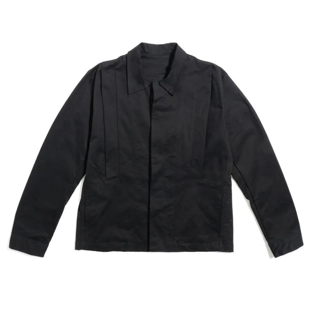 Base London Blue Mens Utility Jacket - Stylish Black Functional Outerwear