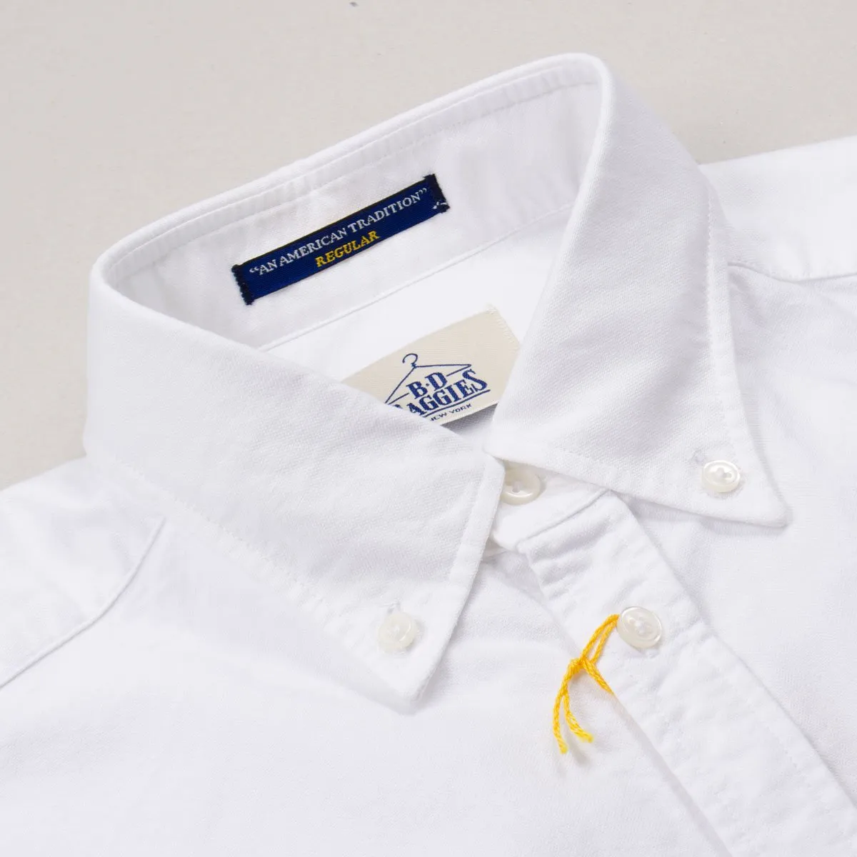 BD Baggies - Bradfort BD Shirt With Pocket - Oxford White