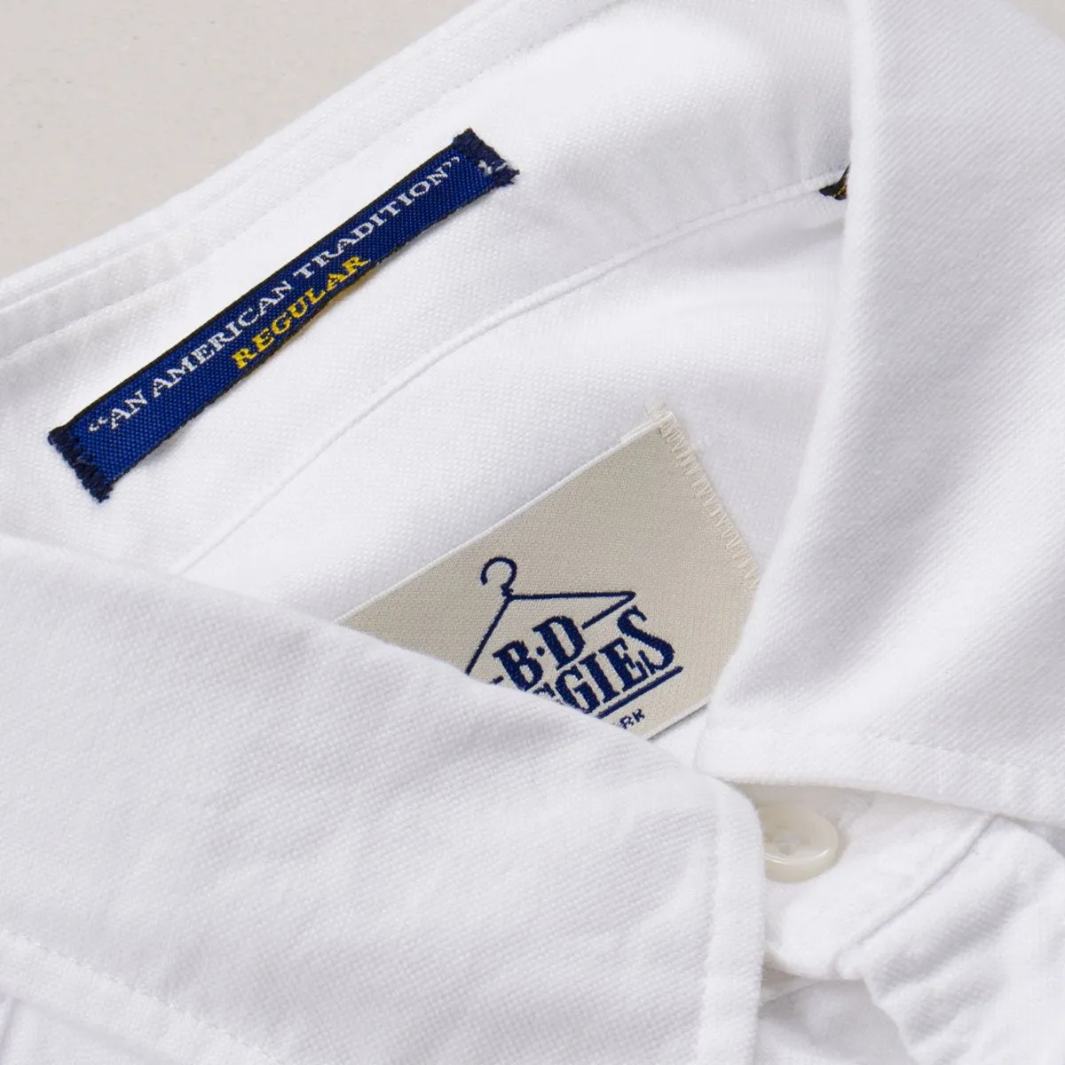 BD Baggies - Bradfort BD Shirt With Pocket - Oxford White