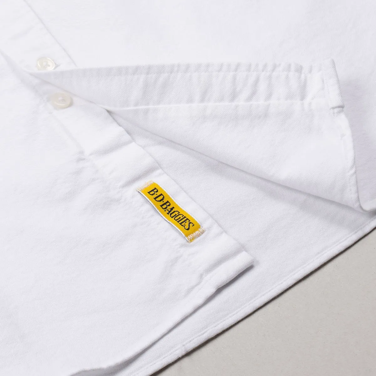 BD Baggies - Bradfort BD Shirt With Pocket - Oxford White