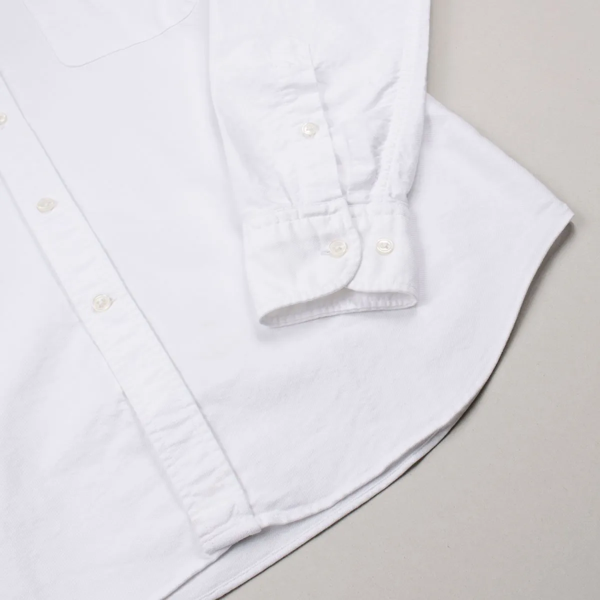 BD Baggies - Bradfort BD Shirt With Pocket - Oxford White