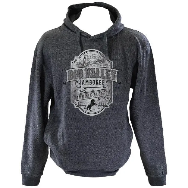 Big Valley Jamboree Unisex Sign Graphic Hoodie