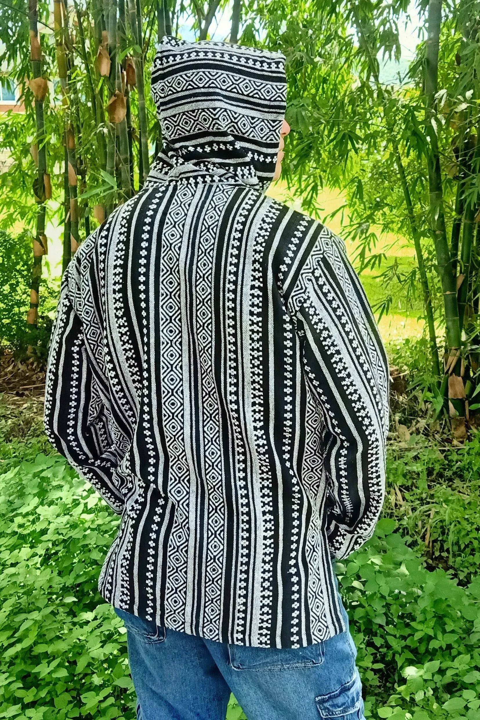 Black & White Thai Hoodie