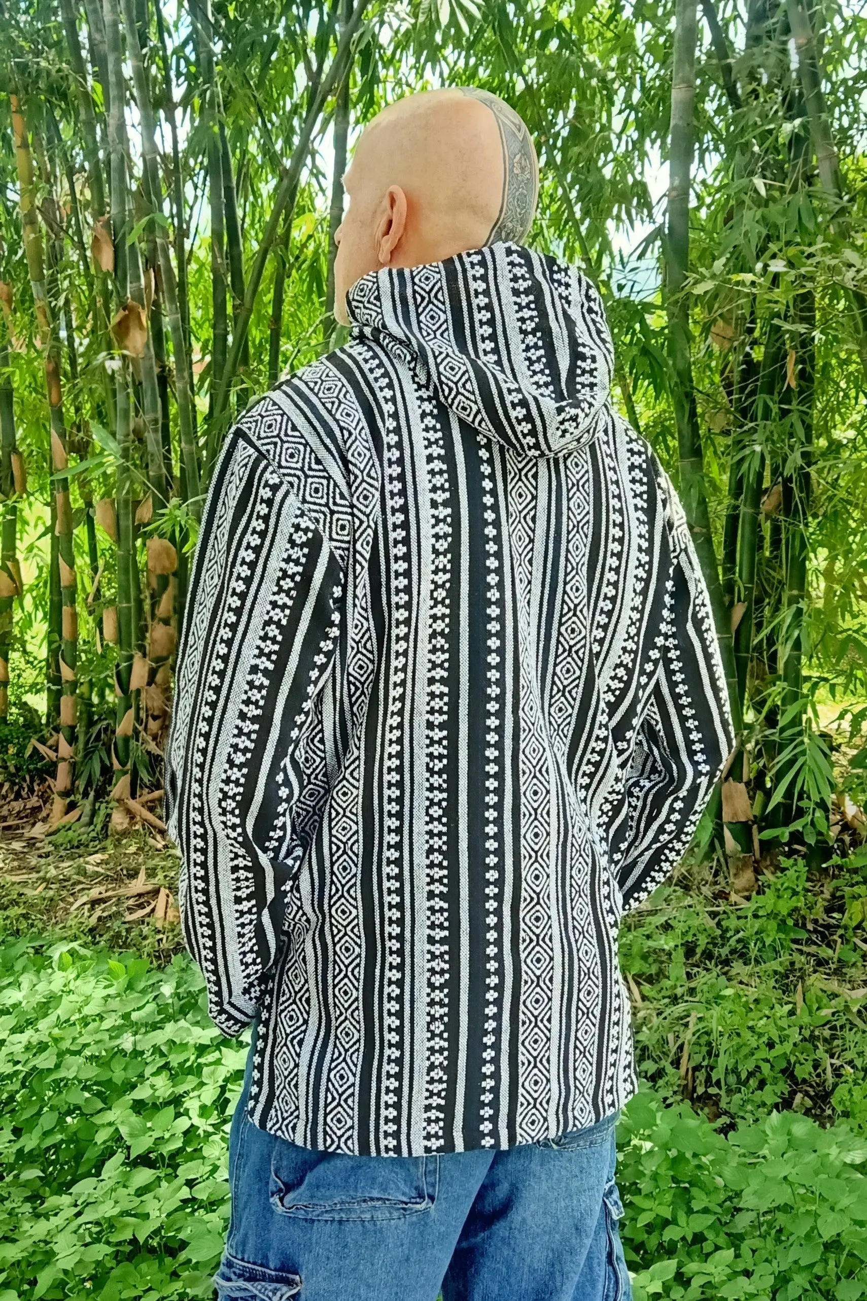 Black & White Thai Hoodie