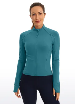 Butterluxe Waist-Length Full Zip Jackets