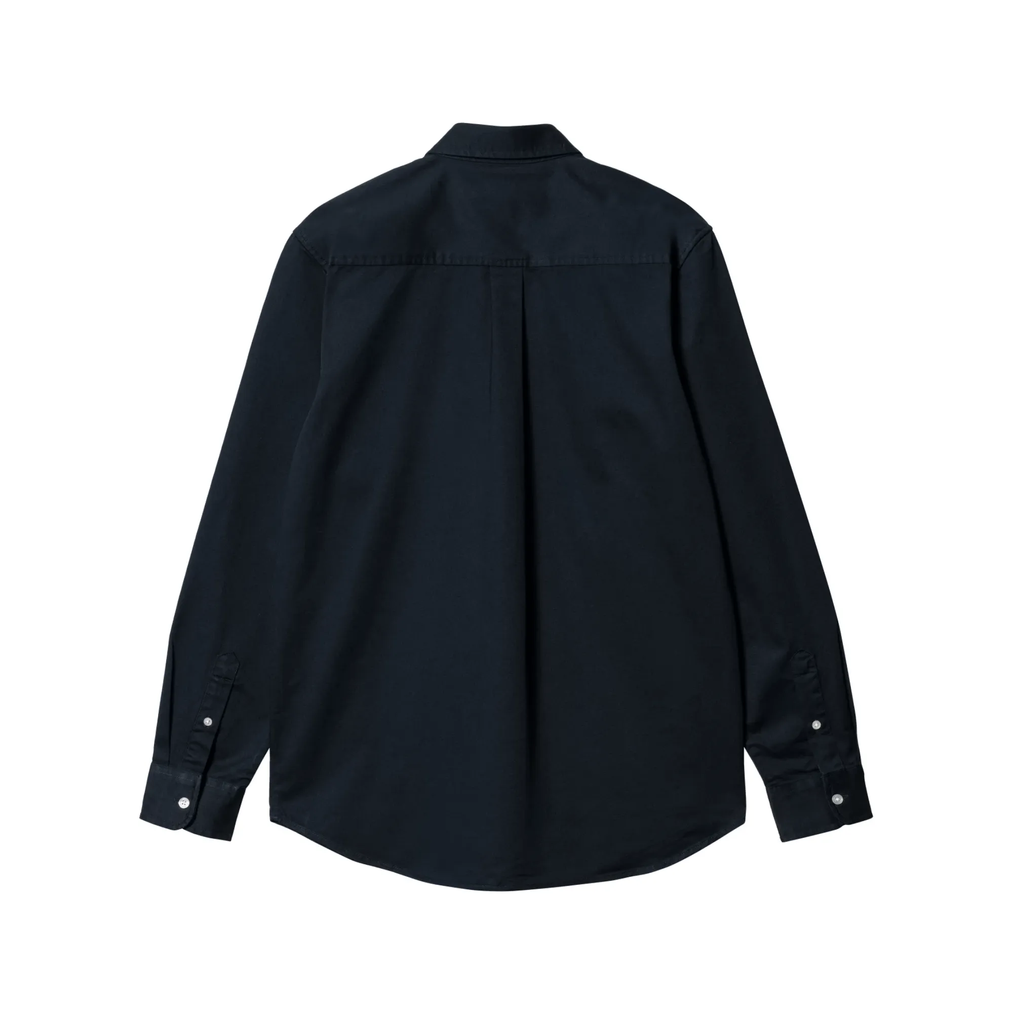 Carhartt WIP Madison L/S Shirt Dark Navy/White