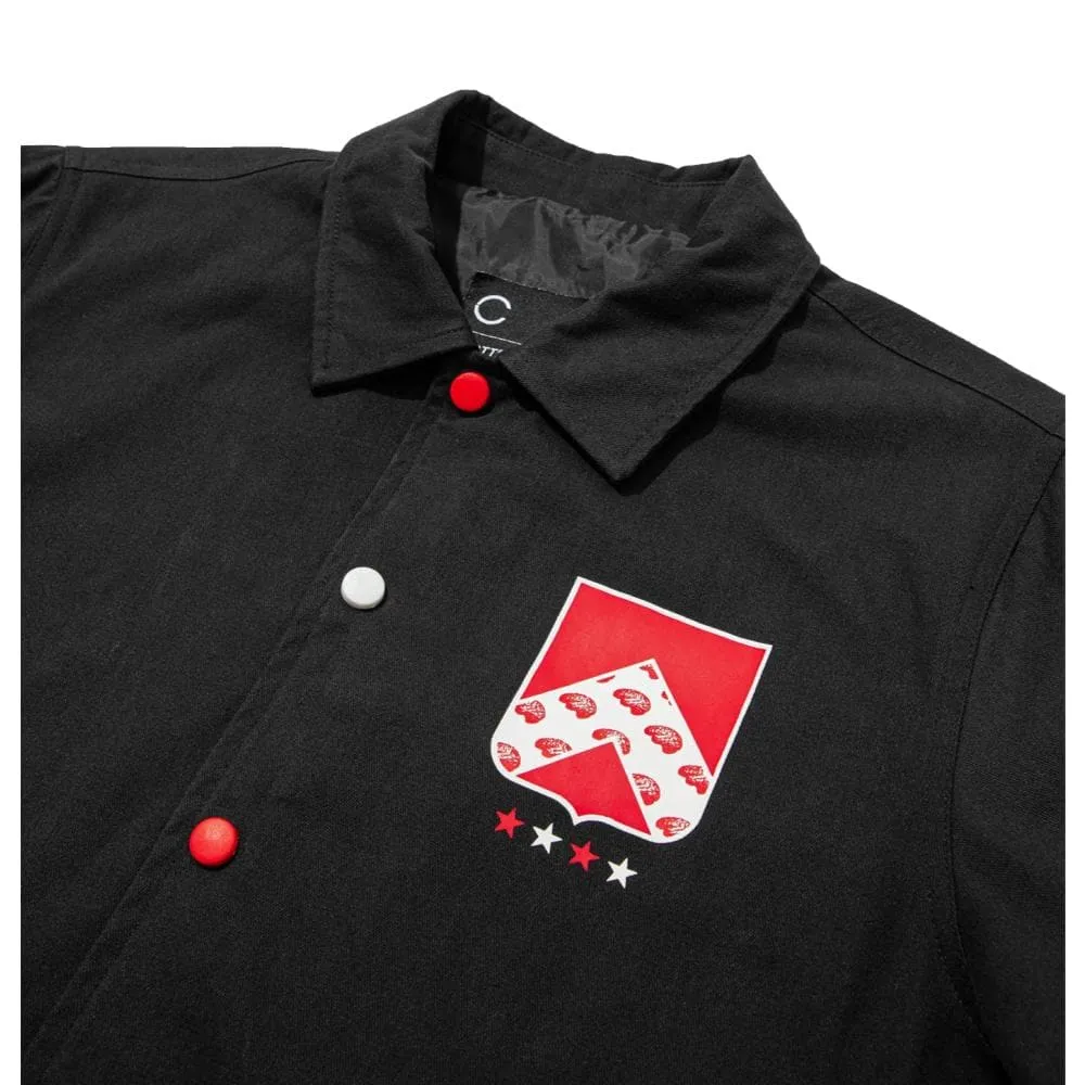 CLOT TEE BADGE COACH JACKET-BLACK