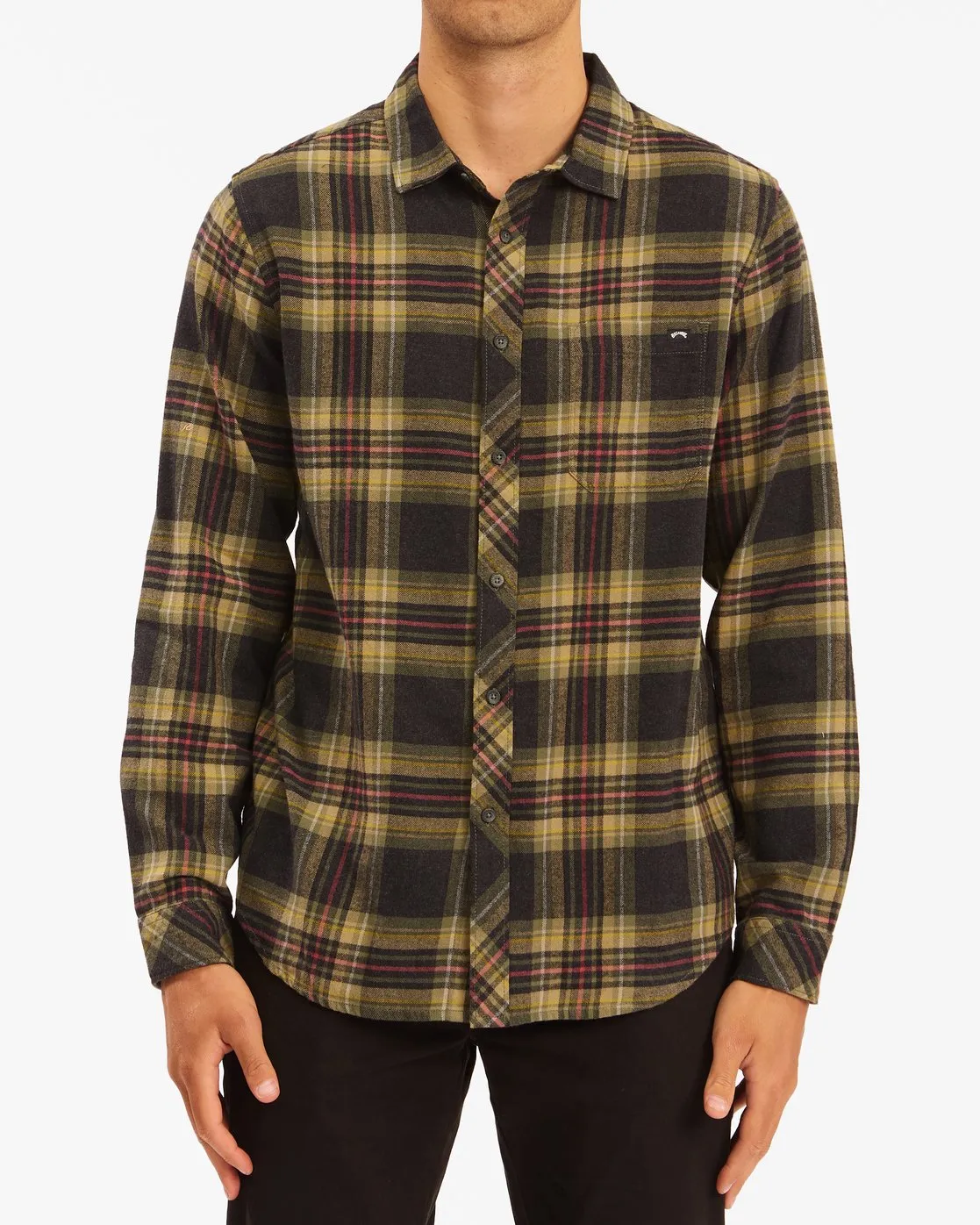 Coastline Long Sleeve Plaid Shirt Men's