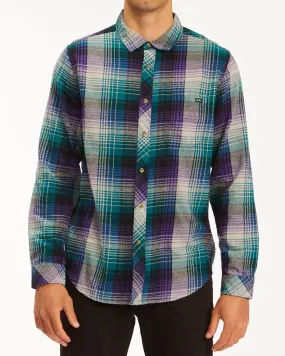 Coastline Long Sleeve Plaid Shirt Men's