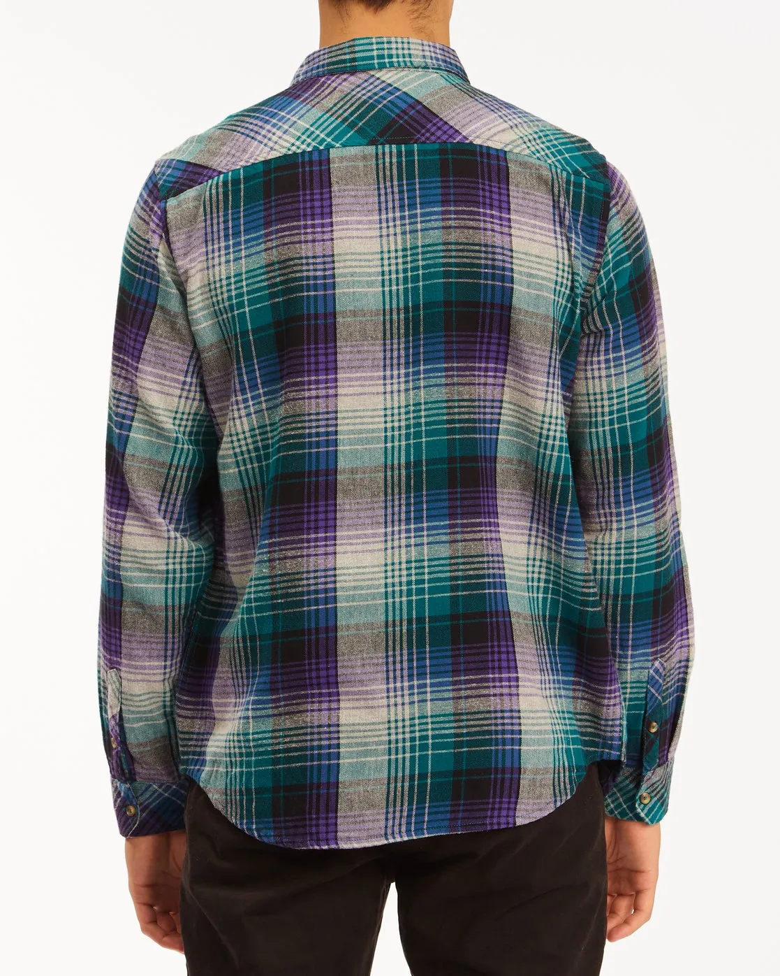 Coastline Long Sleeve Plaid Shirt Men's