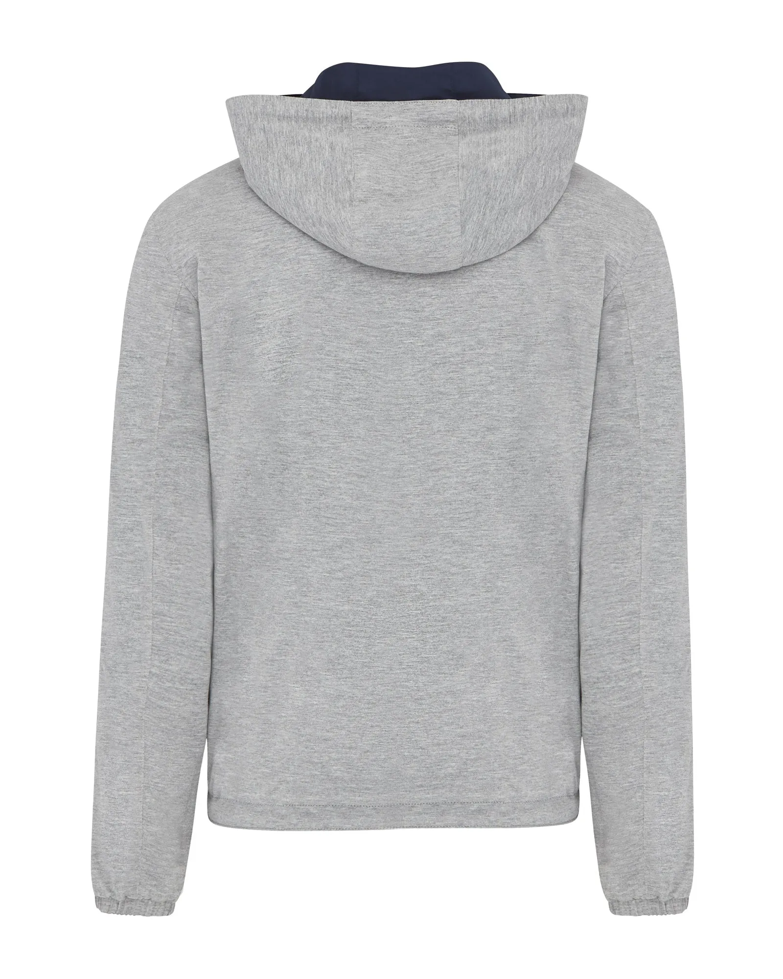 Corneliani Ultra Light Reversible Tech Hooded Jacket (Grey)