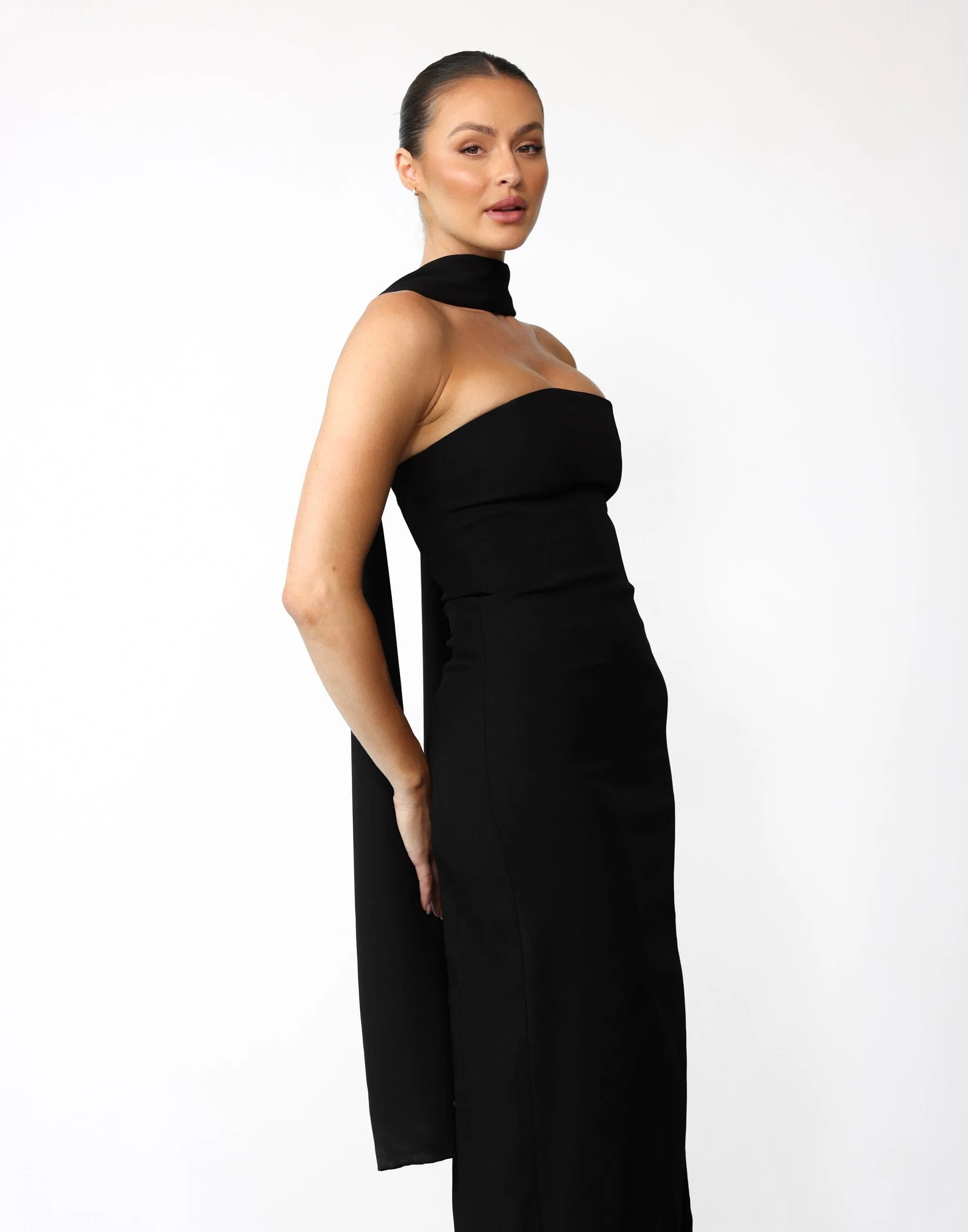 Eleanor Maxi Dress (Black)