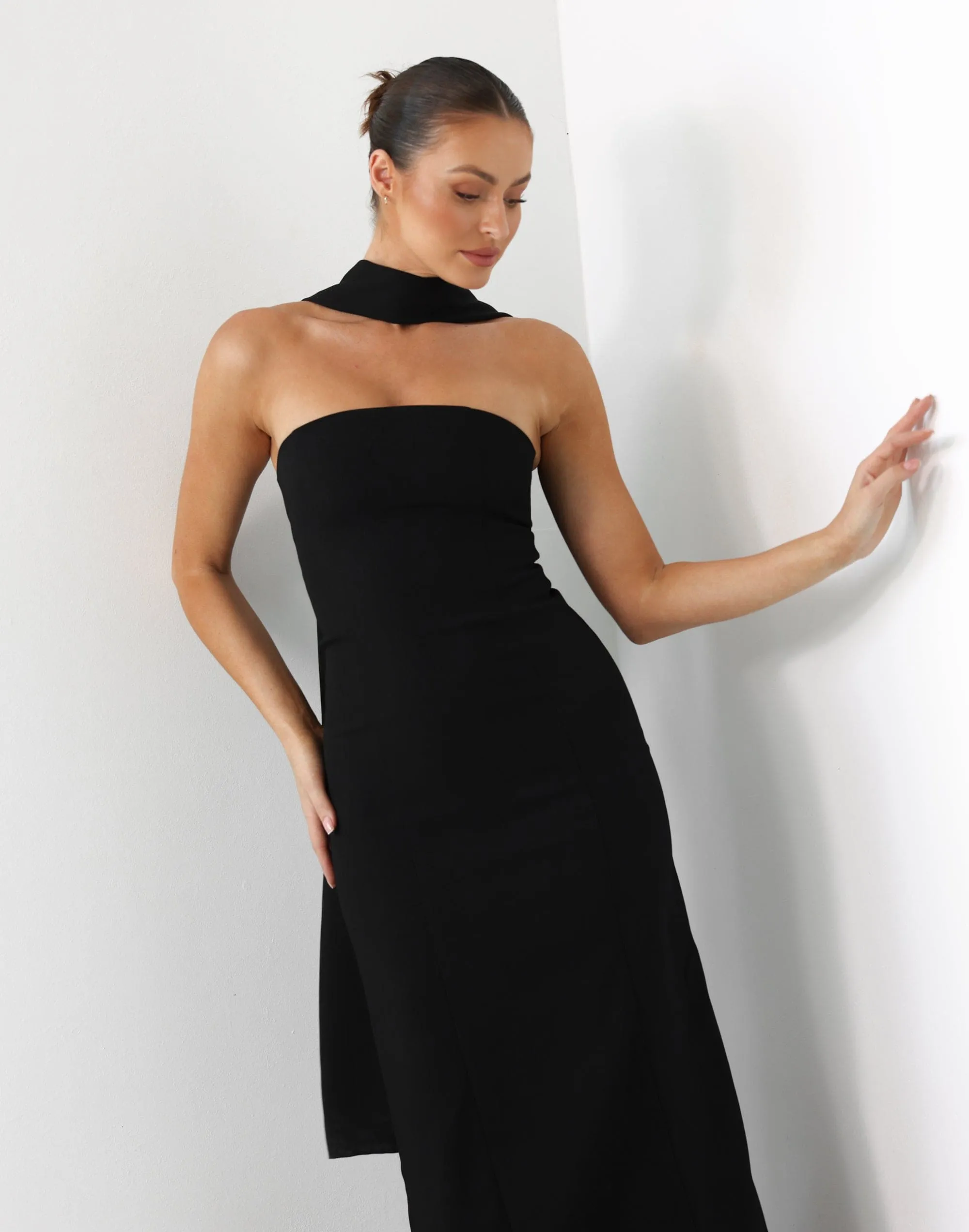 Eleanor Maxi Dress (Black)