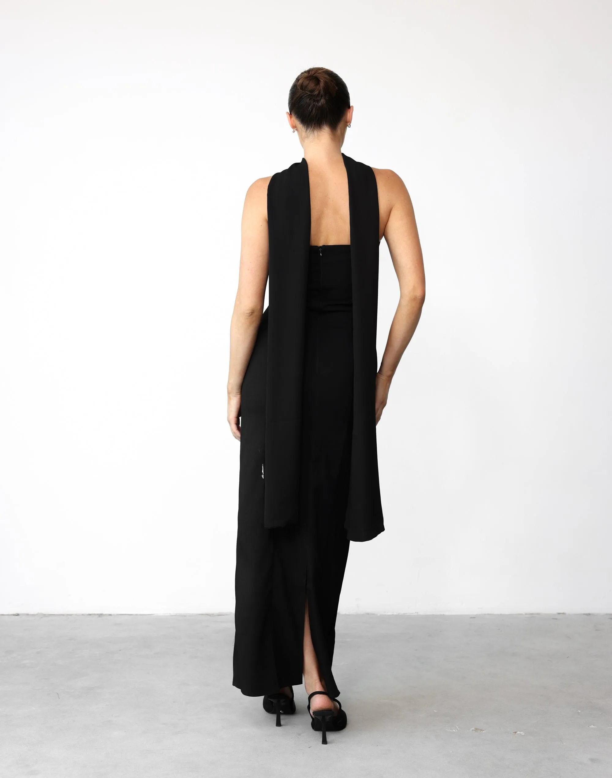 Eleanor Maxi Dress (Black)