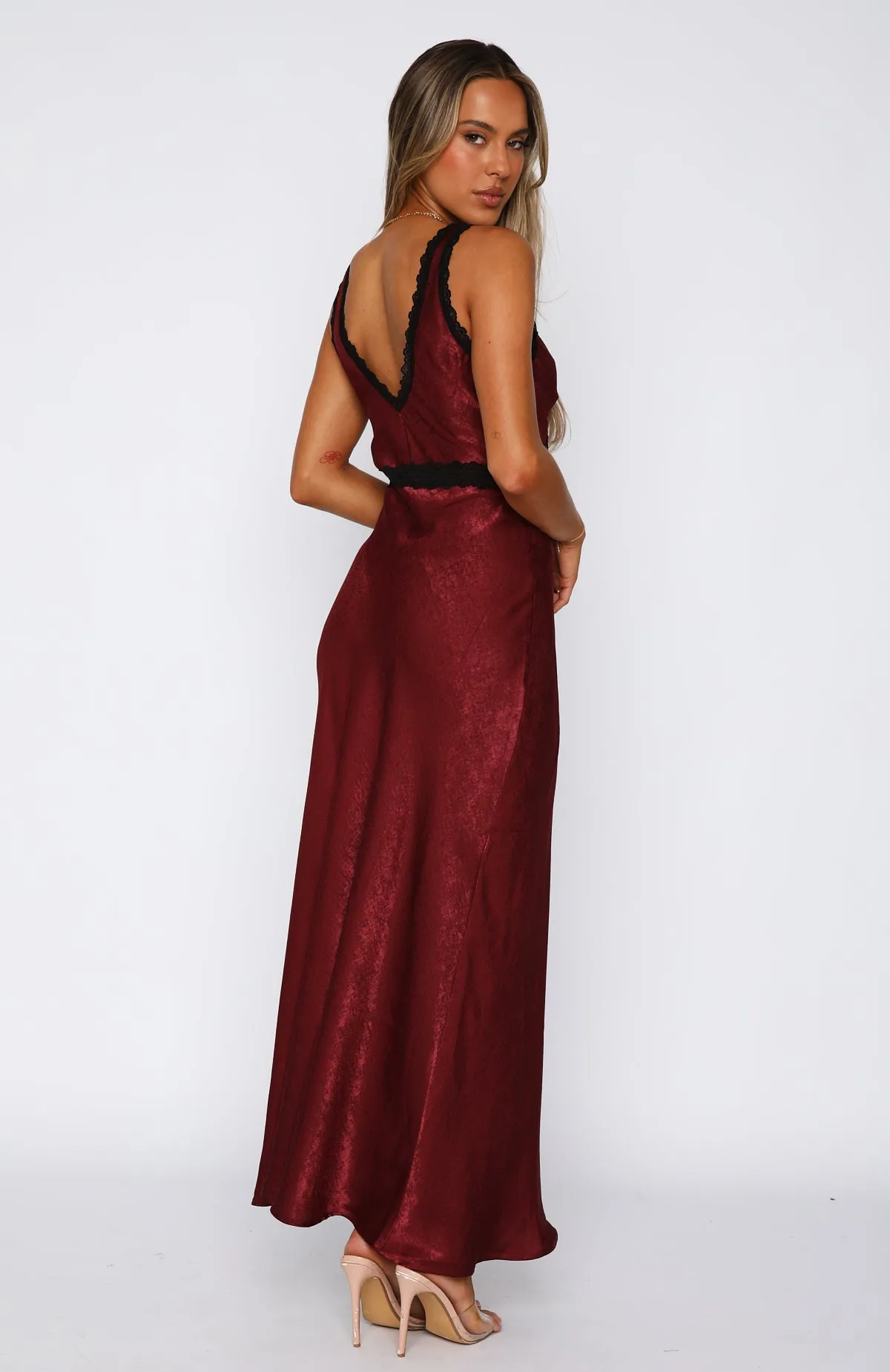 Event Ready Maxi Dress Wine