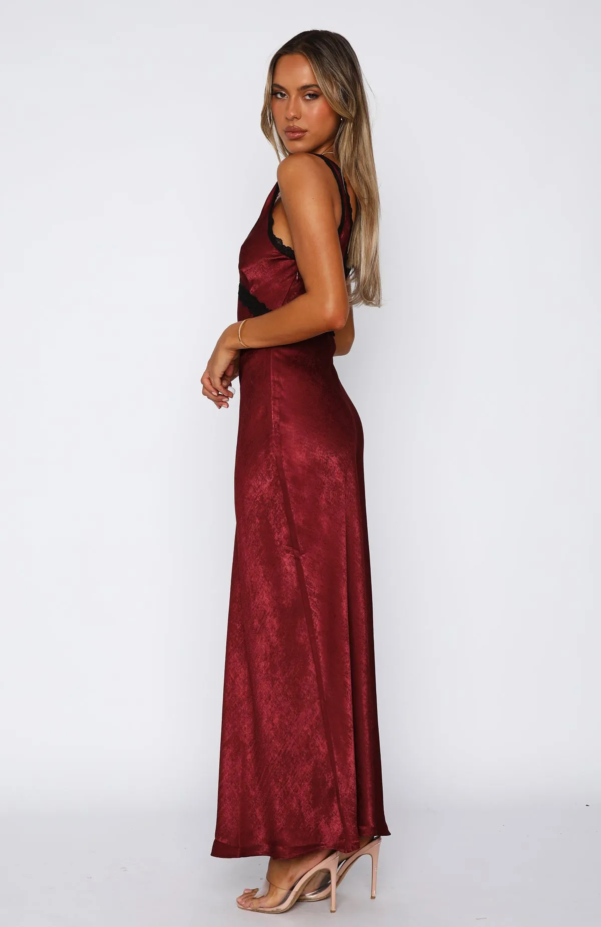 Event Ready Maxi Dress Wine