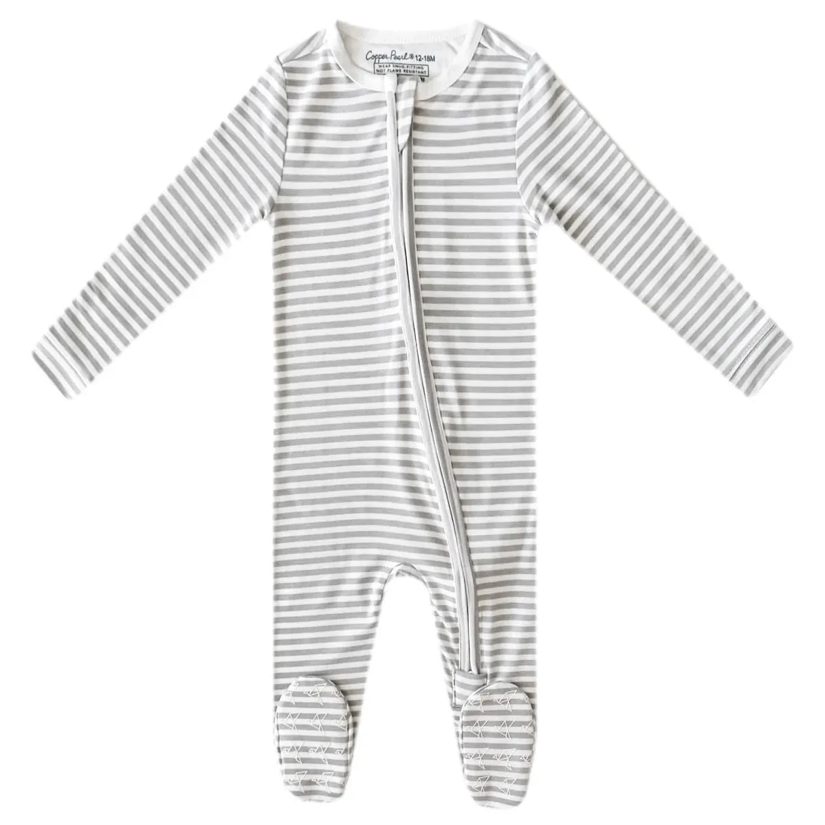 Everest Zip-up Footie 6-12mo