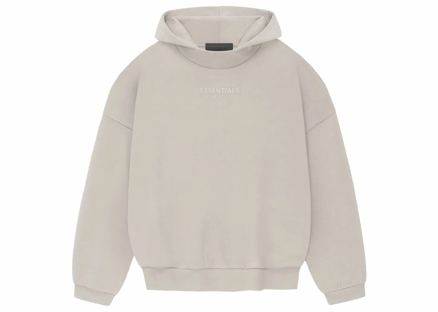 FEAR OF GOD ESSENTIALS HOODIE SILVER CLOUD