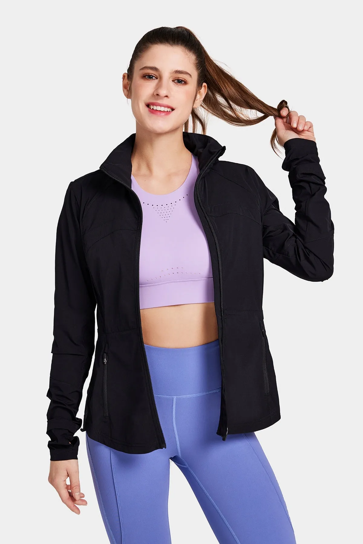 Full-Zip Running Jacket