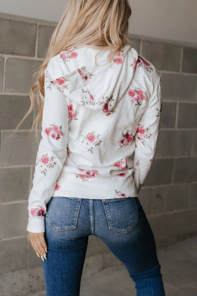 HalfZip Sweatshirt - Garden Bloom