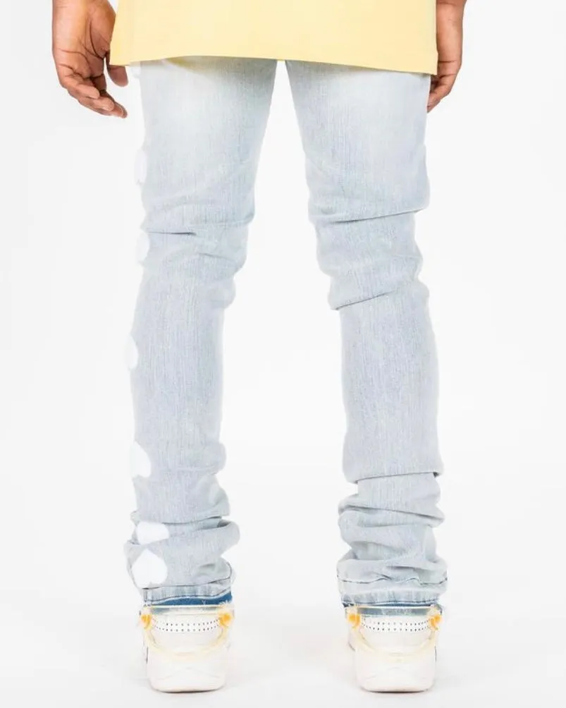 Heartbeat of Success Flared Stacked Jeans